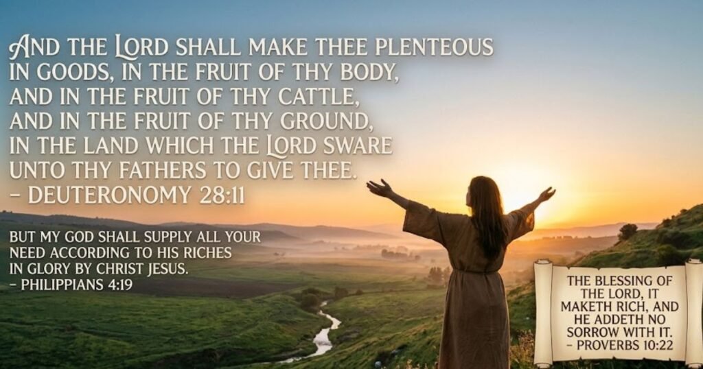 Bible Verses About Divine Blessings