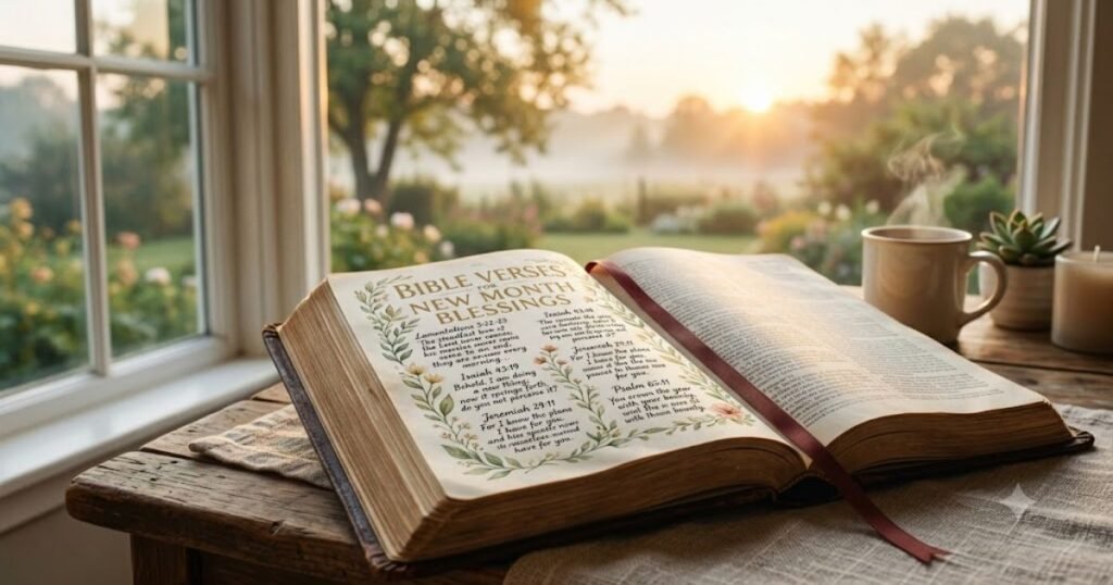 Bible Verses for New Month Blessings