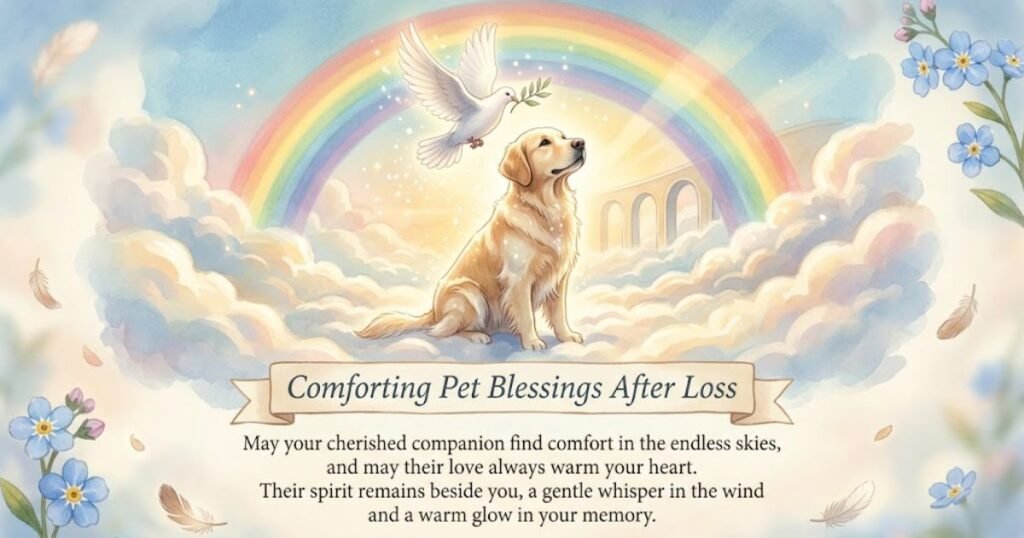 Comforting Pet Blessings After Loss