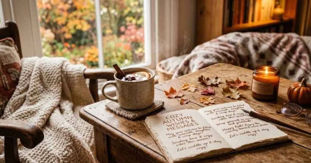 Cozy Autumn Wishes and Messages
