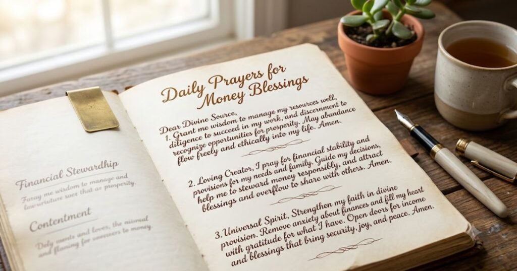Daily Prayers for Money Blessings
