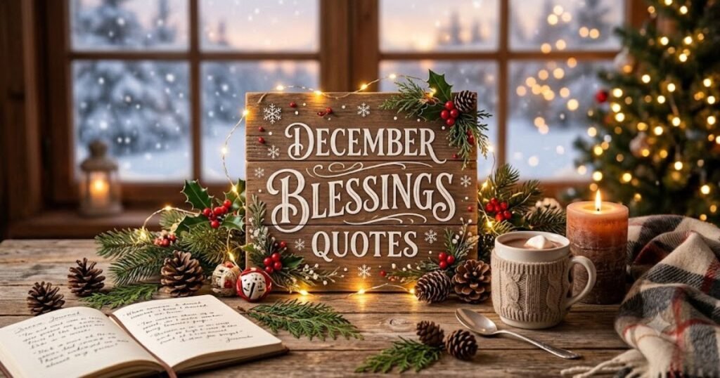 December Blessings Quotes