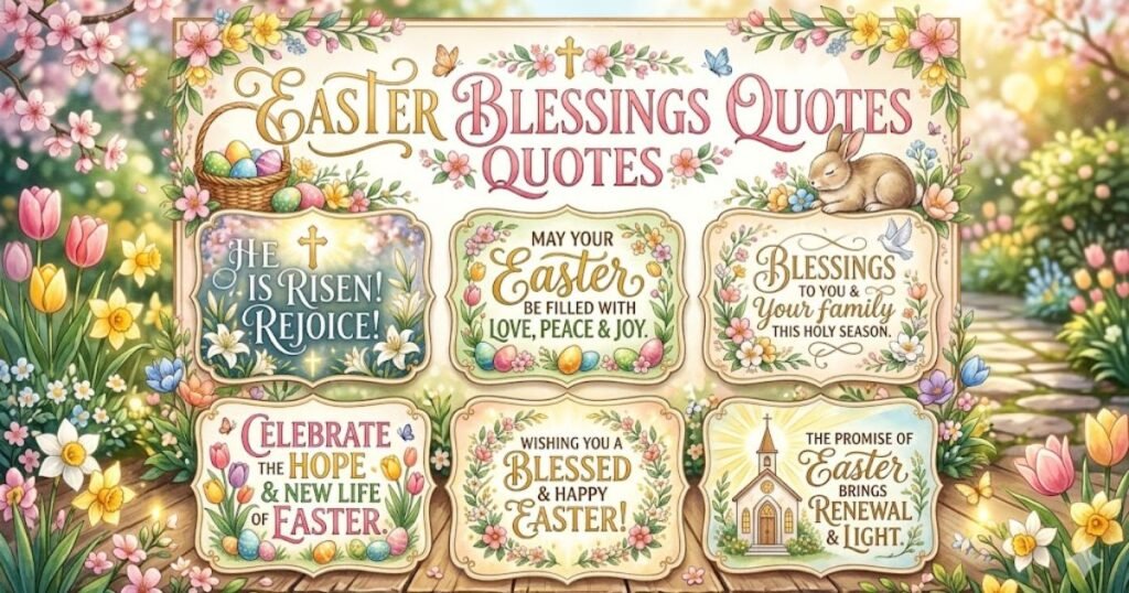 Easter Blessings Quotes