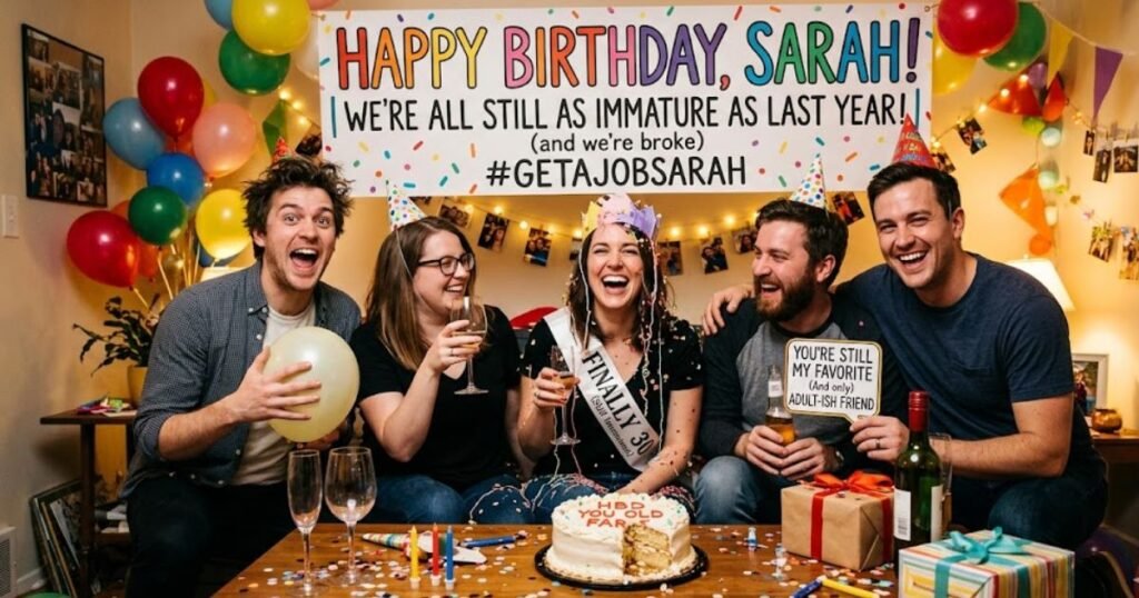 Funny Birthday Wishes for Friends