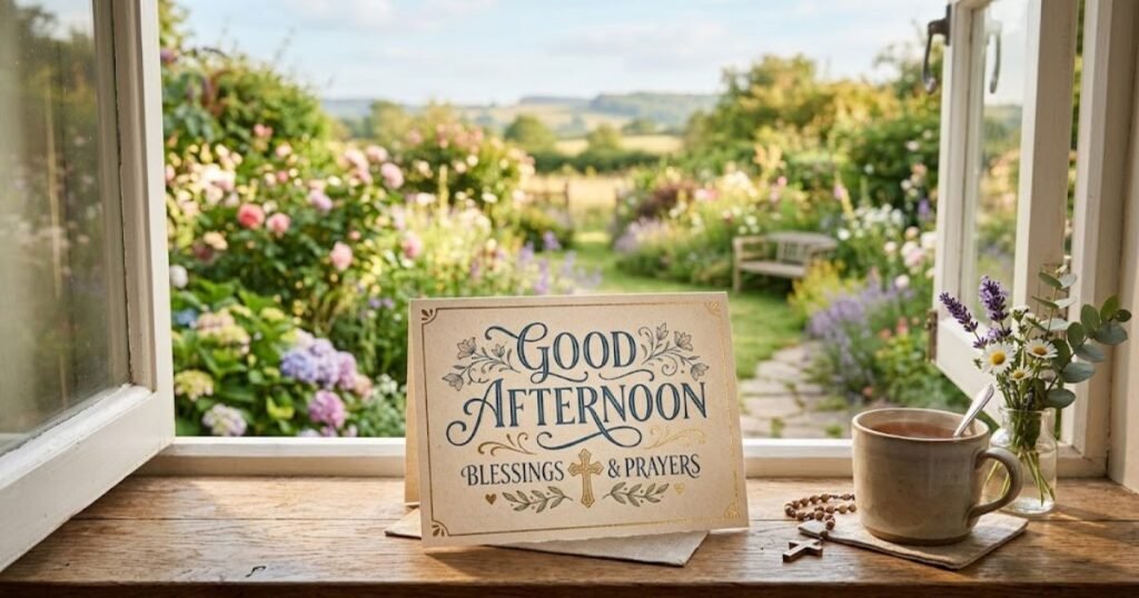 Good Afternoon Blessings and Prayers