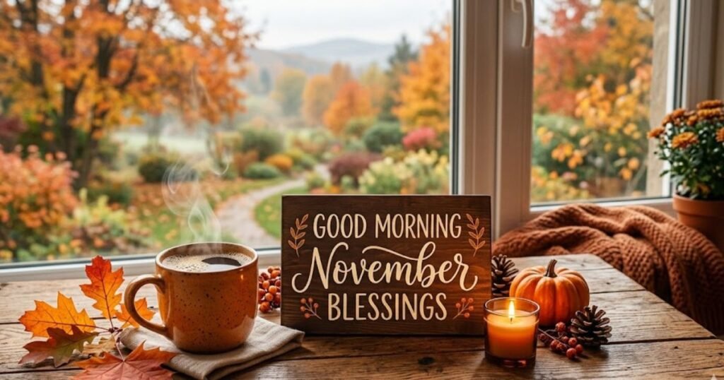 Good Morning November Blessings