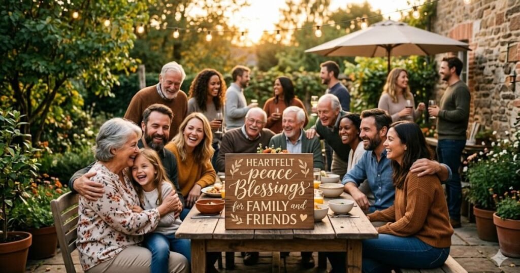 Heartfelt Peace Blessings for Family and Friends
