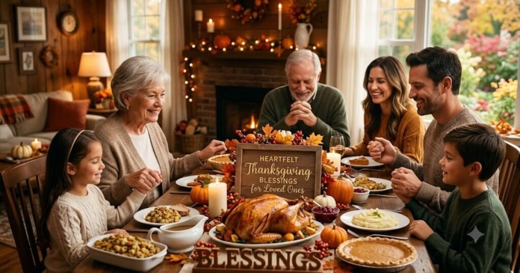 Heartfelt Thanksgiving Blessings for Loved Ones