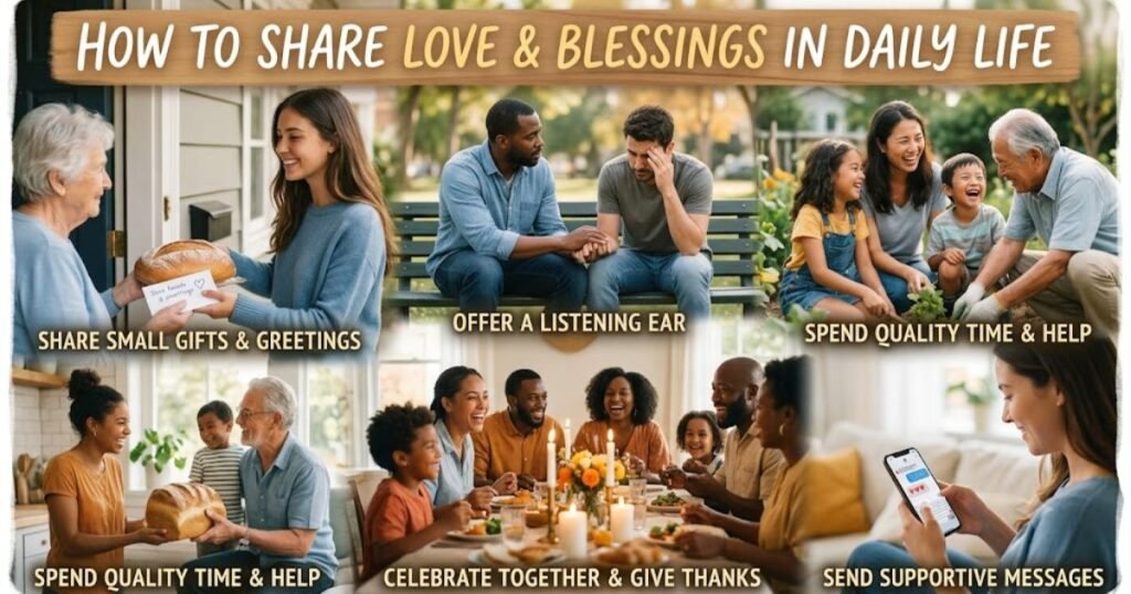 How to Share Love Blessings in Daily Life