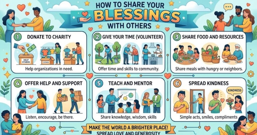 How to Share Your Blessings With Others