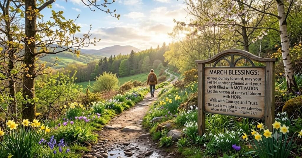 Inspirational March Blessings for Faith and Motivation