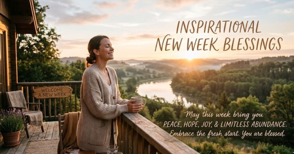 Inspirational New Week Blessings