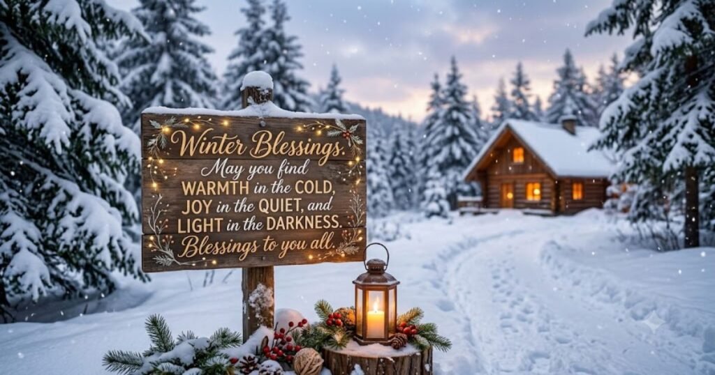 Inspirational Winter Blessings