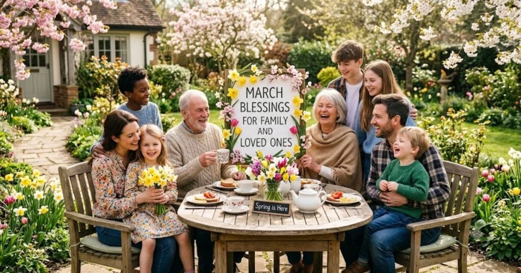 March Blessings for Family and Loved Ones