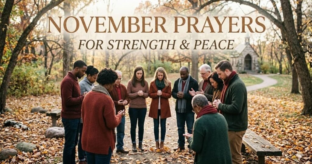 November Prayers for Strength and Peace