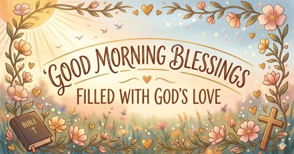 Religious Good Morning Blessings Filled with God’s Love