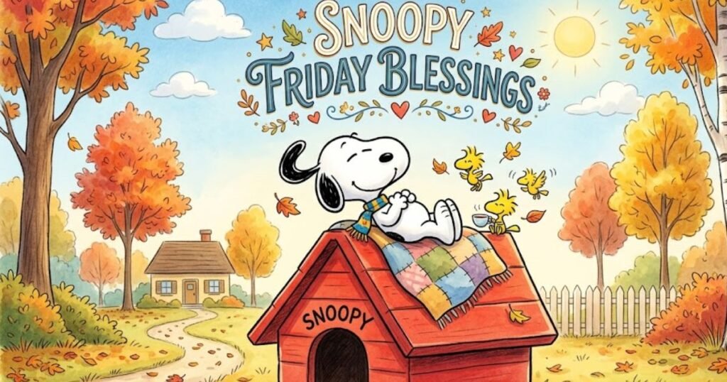 Snoopy Friday Blessings