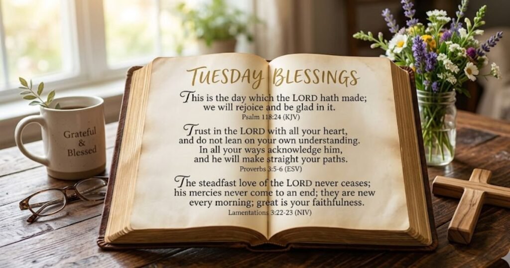 Tuesday Blessings Bible Verses