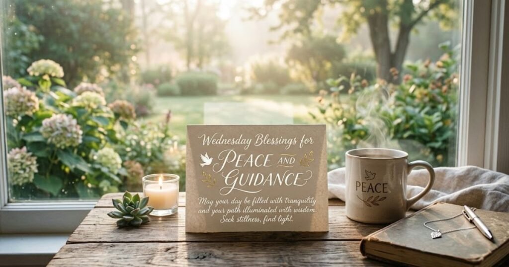 Wednesday Blessings for Peace and Guidance