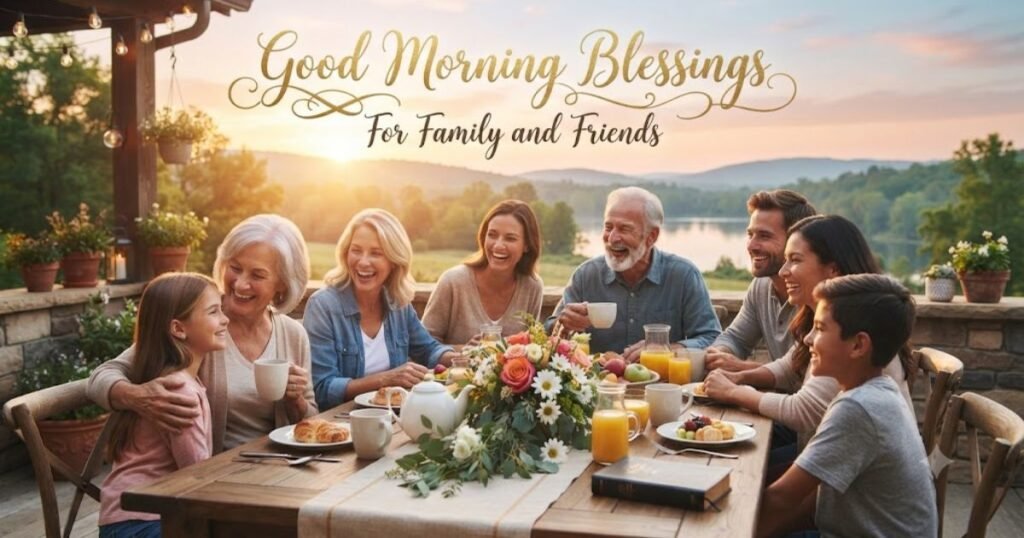 Good Morning Blessings for Family and Friends