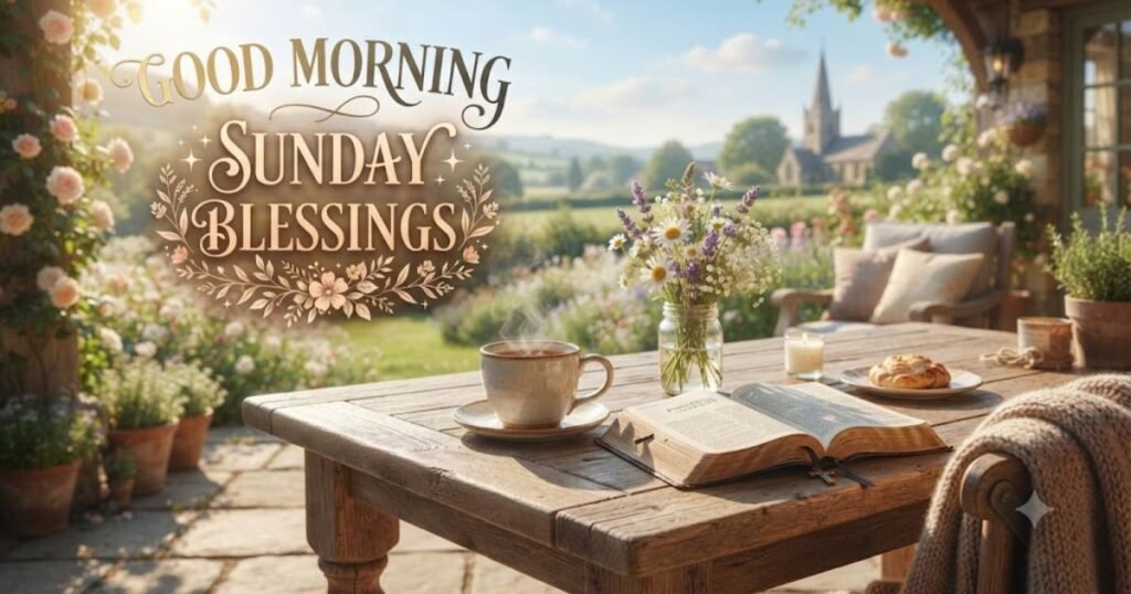 Good Morning Sunday Blessings