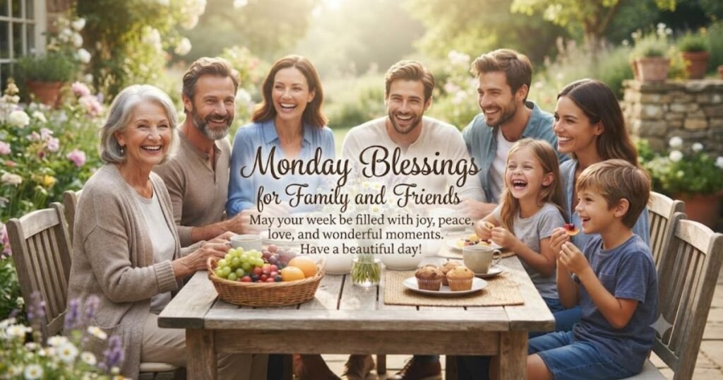 Monday Blessings for Family and Friends