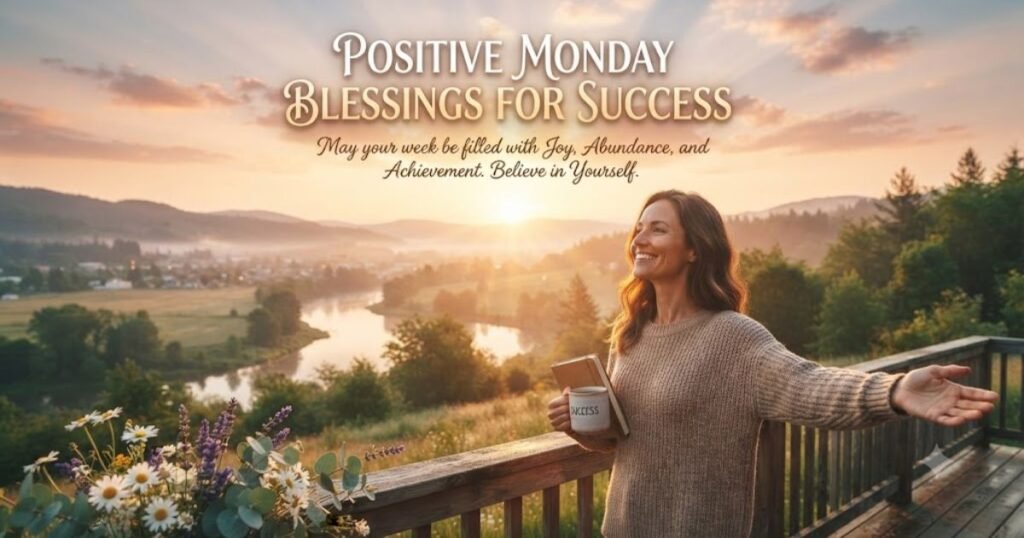 Positive Monday Blessings for Success