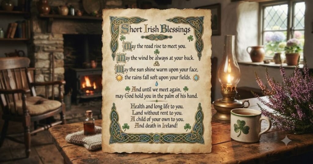 Short Irish Blessings
