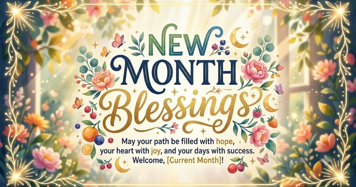 New Month Blessings