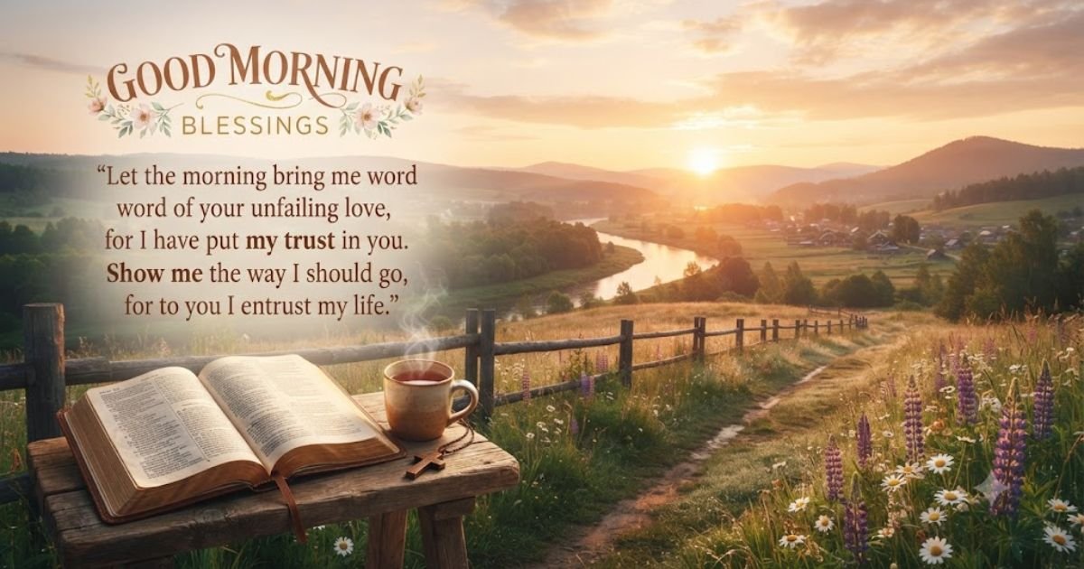 Bible Verse Good Morning Blessings